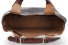 Kožené kabelka shopper bag Vittoria Gotti hnědá VG804